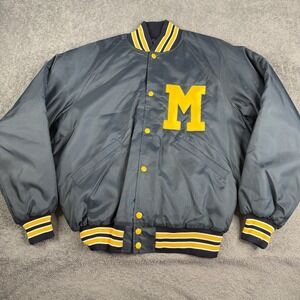 Vintage Michigan Vintage Jacket M (Never Worn) Made In USA Football 80'S